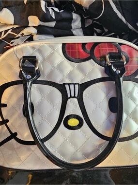 Hello Kitty Quilted Satchel Bag